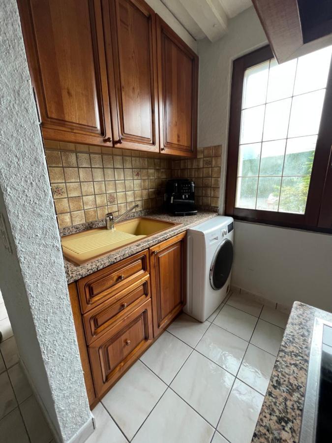 Tiny Apartment With Amazing View, Garden & Terras Schattdorf Екстериор снимка